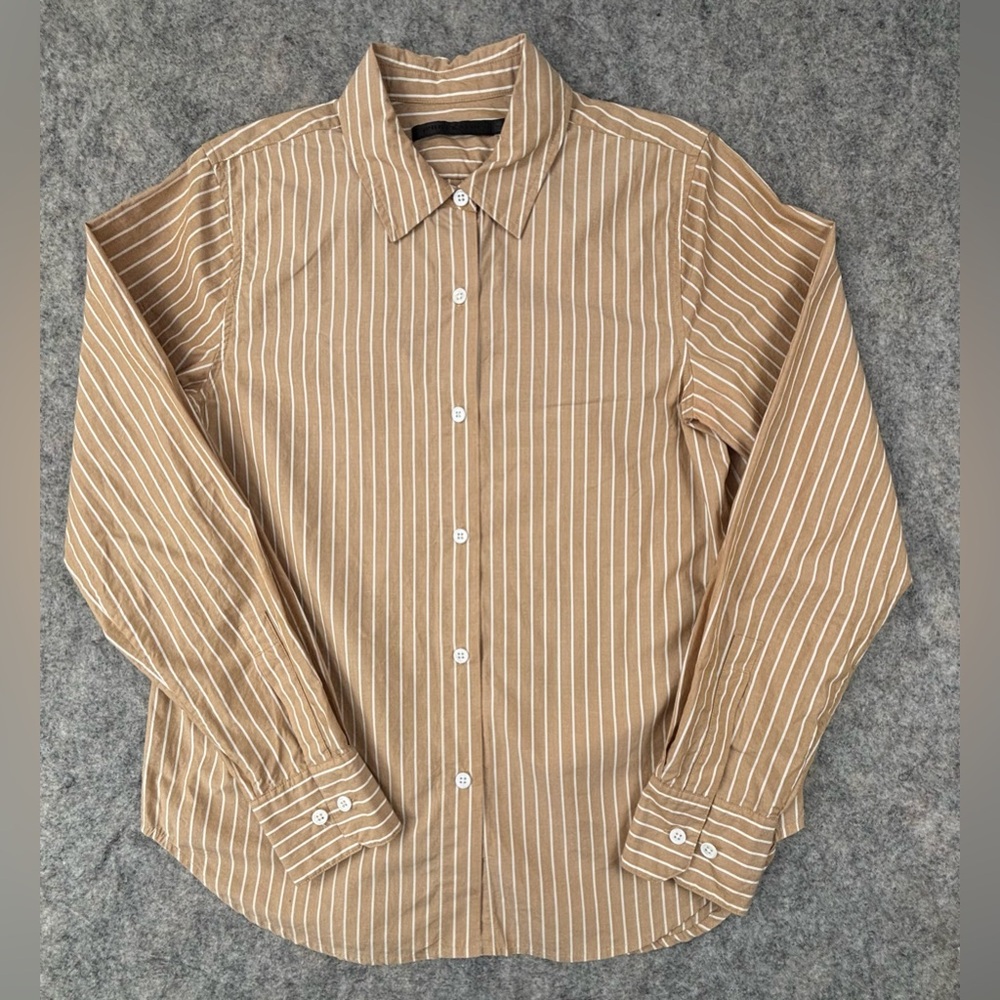 Jenni Kayne | The Classic Shirt | 100 % Cotton | Collared Button Up | Size XS